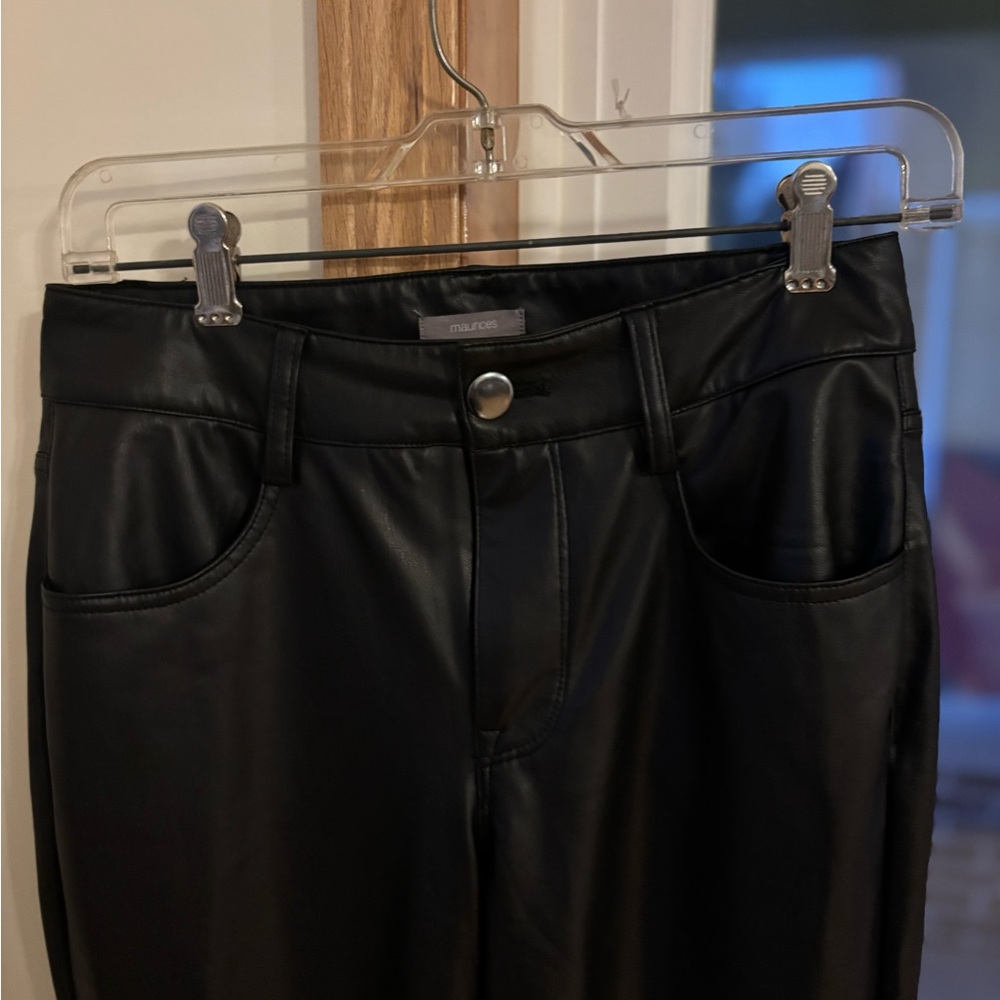 Maurices Leather Skinny Pants